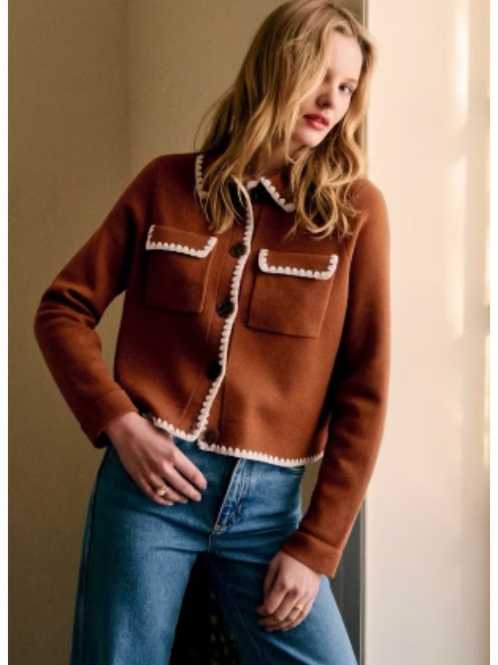 Sezane Betty Cardigan